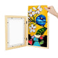 Kids Art Frames Wooden Artwork Display FrameWorks for A4 Paper