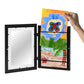 Kids Art Frames Wooden Artwork Display FrameWorks for A4 Paper