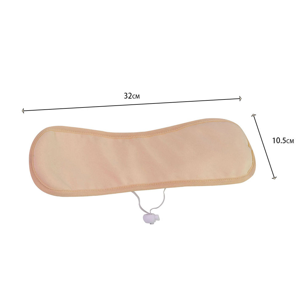 2Pcs Highly Absorbent Flexible Buckle Castor Oil Wrap for Neck