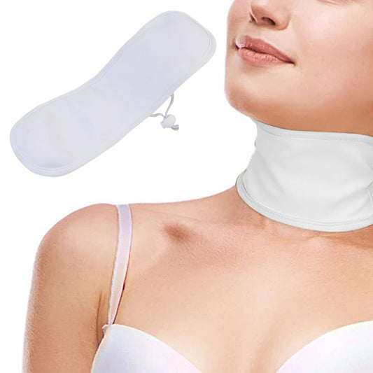 2Pcs Highly Absorbent Flexible Buckle Castor Oil Wrap for Neck