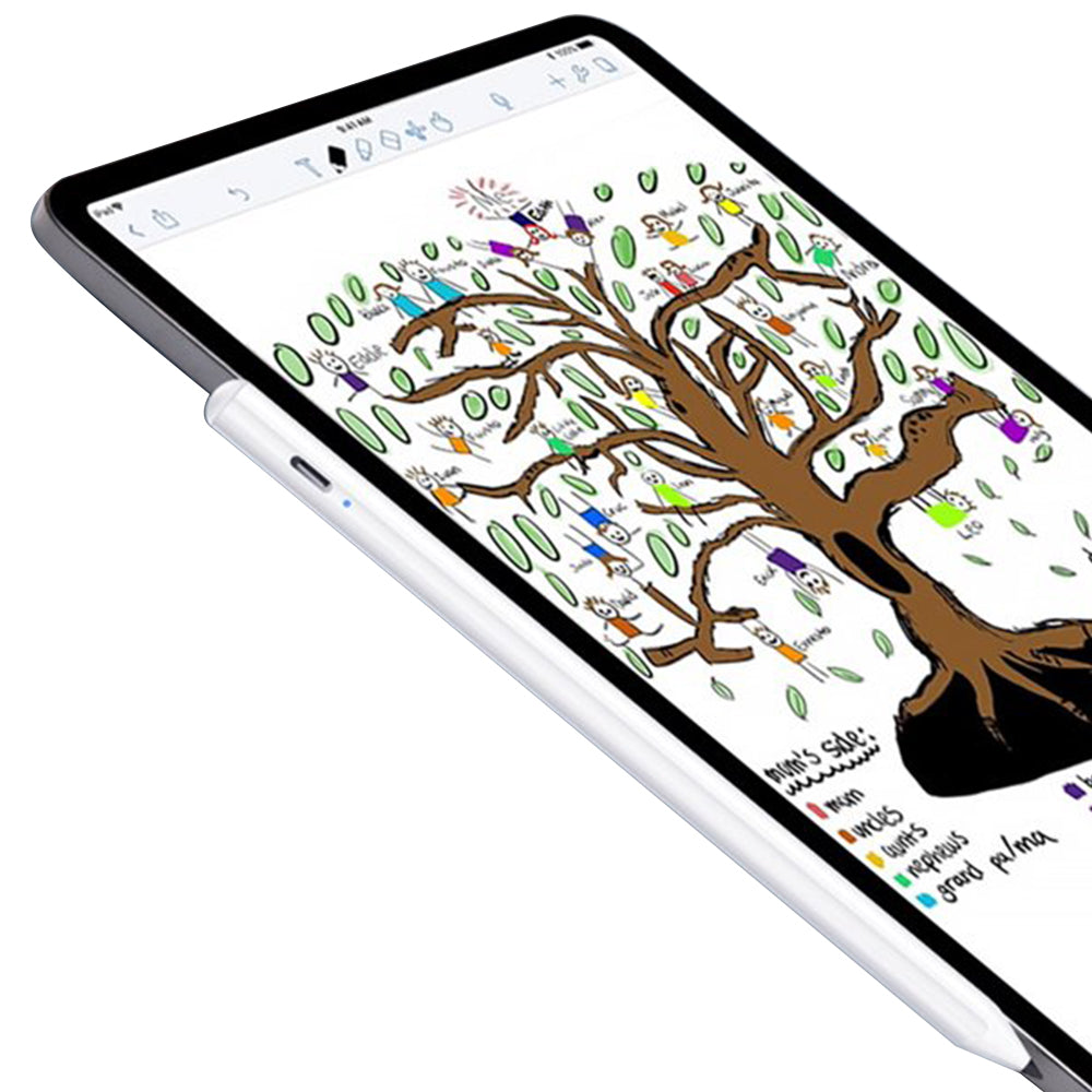 Non-brand Stylus Pencil for iPad with Palm Rejection Compatible with Apple iPad 2018 Releases and Later