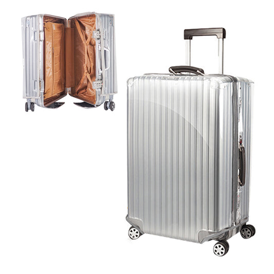 Transparent Luggage Cover with Zipper