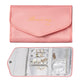 Foldable Travel Jewelry Organizer Case for Rings Necklaces Bracelets Earrings