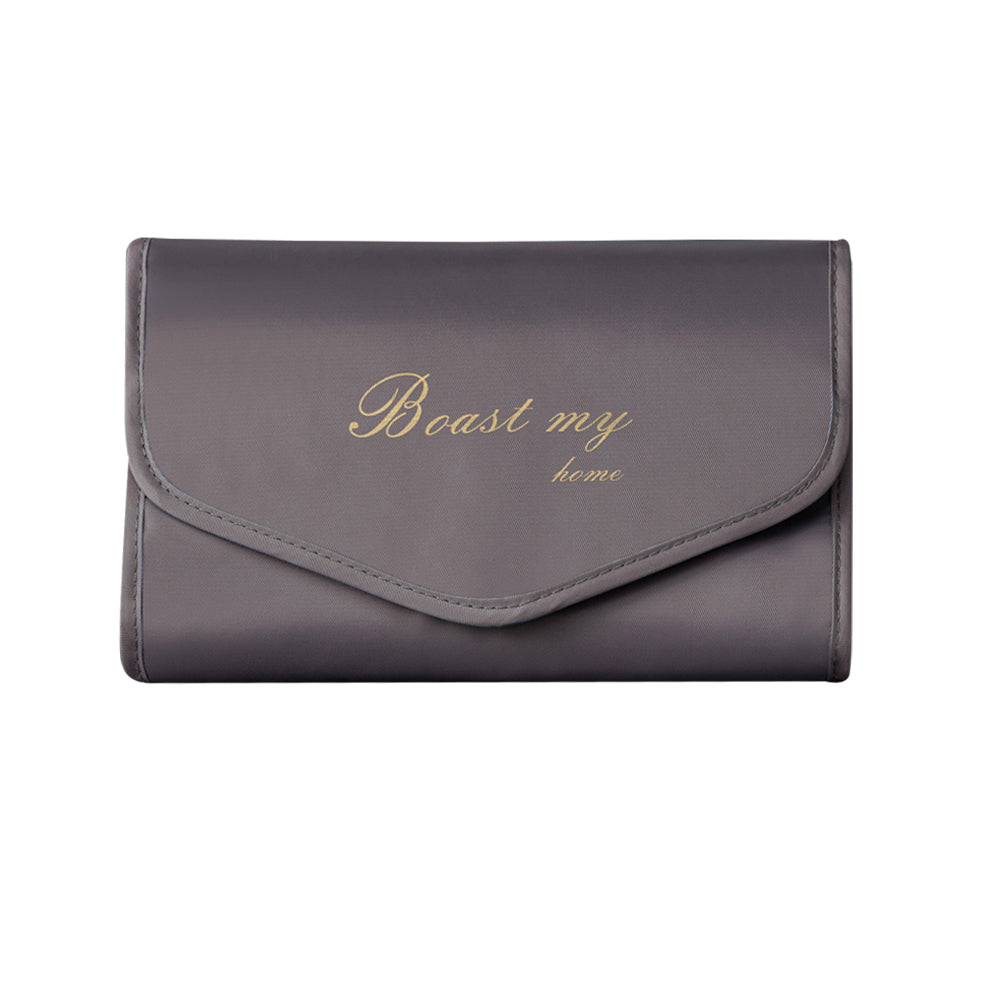 Foldable Travel Jewelry Organizer Case for Rings Necklaces Bracelets Earrings