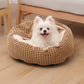 Pet Bed with Attached Blanket Hooded for Small Dogs and Cats