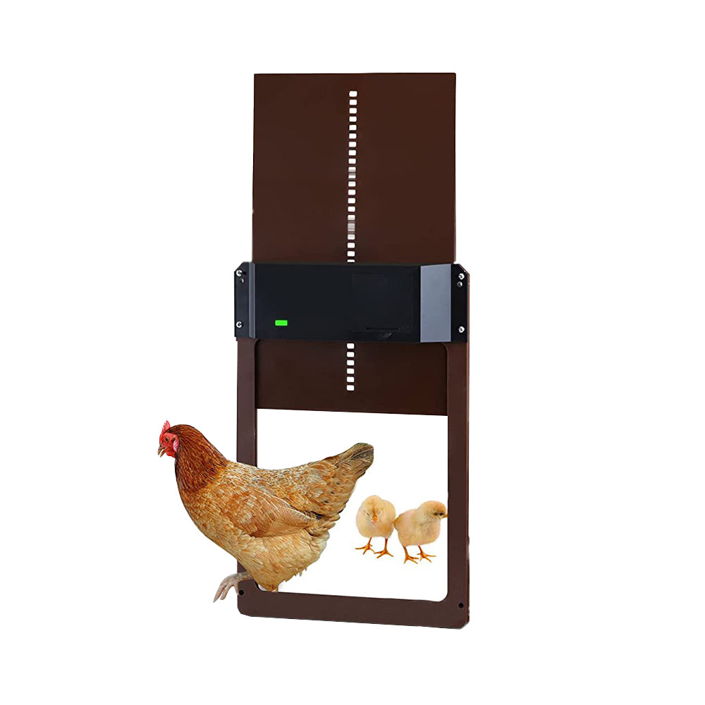 Automatic Chicken Coop Door Opener Light Sensing Poultry Gate Doorr