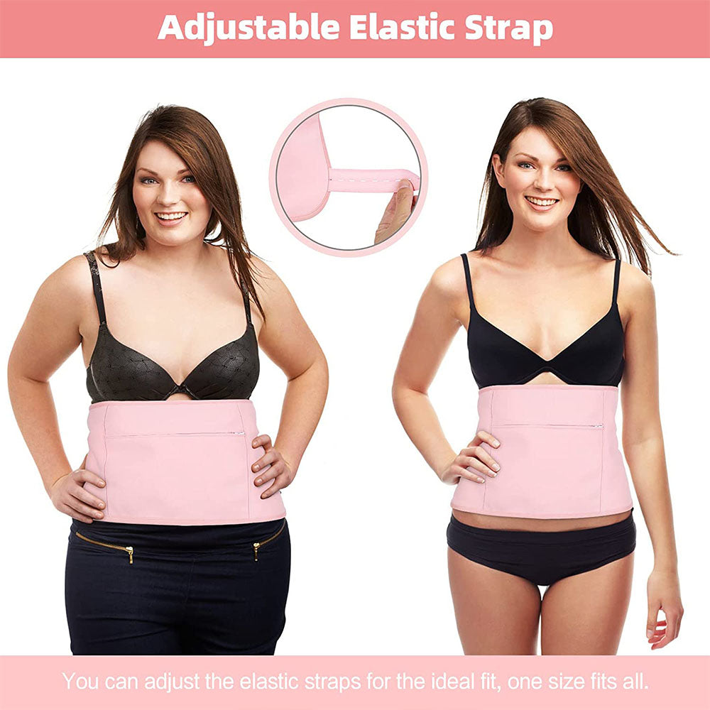 Castor Oil Pack Kit Compress Reusable Wrap Belt for Inflammation Toxin Remover