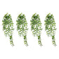 4Pcs 65CM Artificial Hanging Plants Fake Potted Hanging Plants