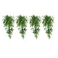 4Pcs 85CM Artificial Hanging Plants Fake Potted Hanging Plants