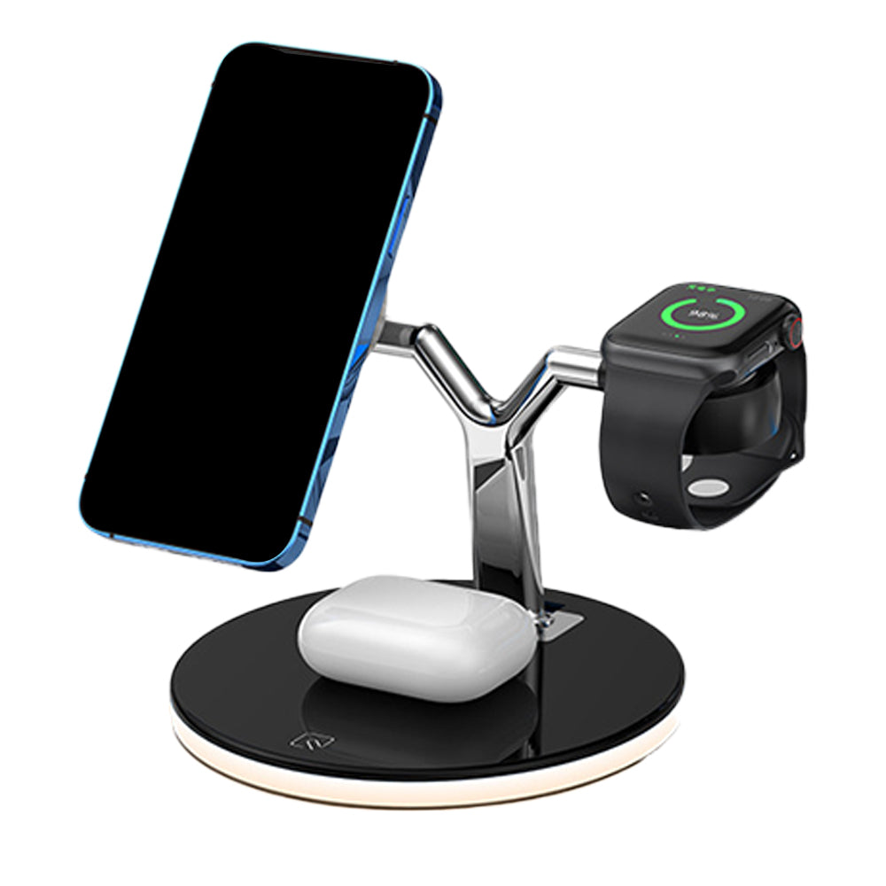 3-in-1  USB Plug Wireless Charging Stand
