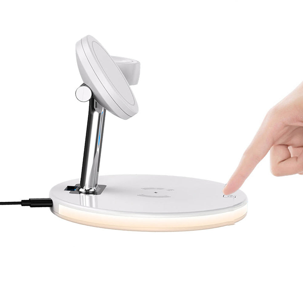 3-in-1  USB Plug Wireless Charging Stand
