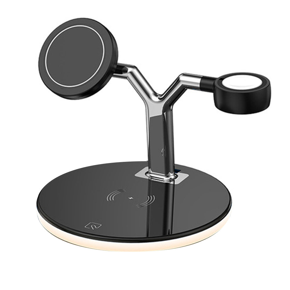 3-in-1  USB Plug Wireless Charging Stand