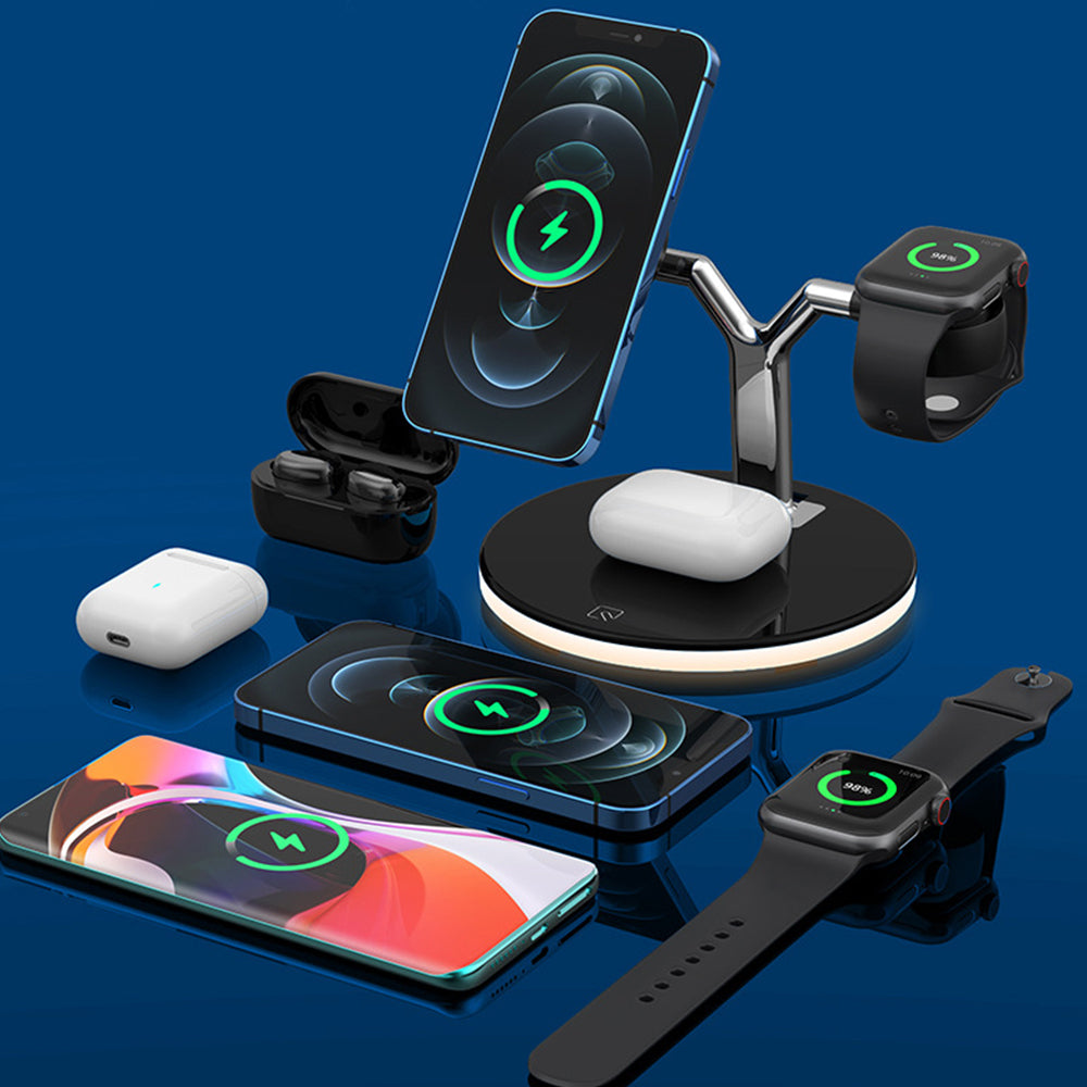 3-in-1  USB Plug Wireless Charging Stand