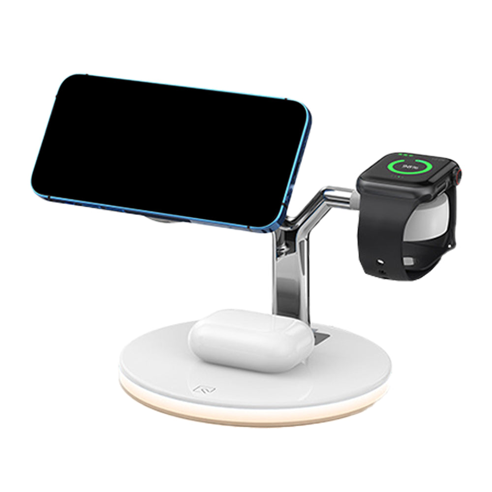 3-in-1  USB Plug Wireless Charging Stand