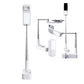 Portable Phone Holder Stand Wireless Dimmable LED Selfie Fill Light Lamp