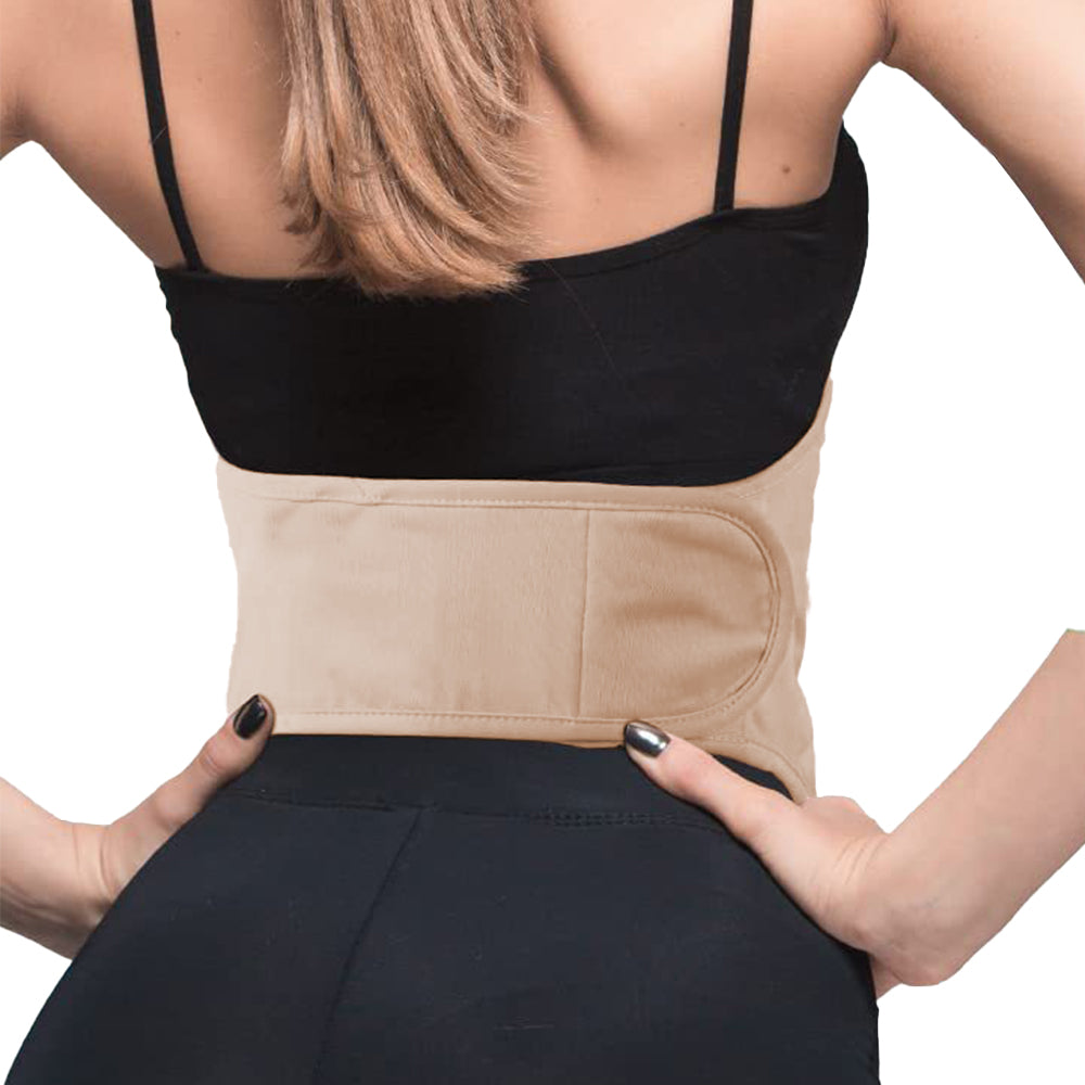 2 Pieces Reusable Compress Castor Oil Wrap Kit for Waist and Neck