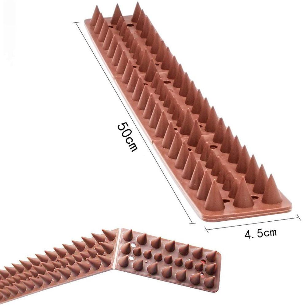 10Pcs Bird Deterrent Spikes Anti Cat Climb Wall Fence Spikes Bird Repellent
