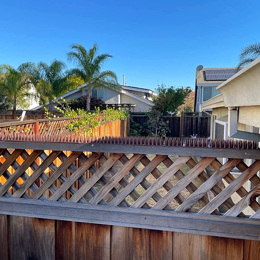 10Pcs Bird Deterrent Spikes Anti Cat Climb Wall Fence Spikes Bird Repellent