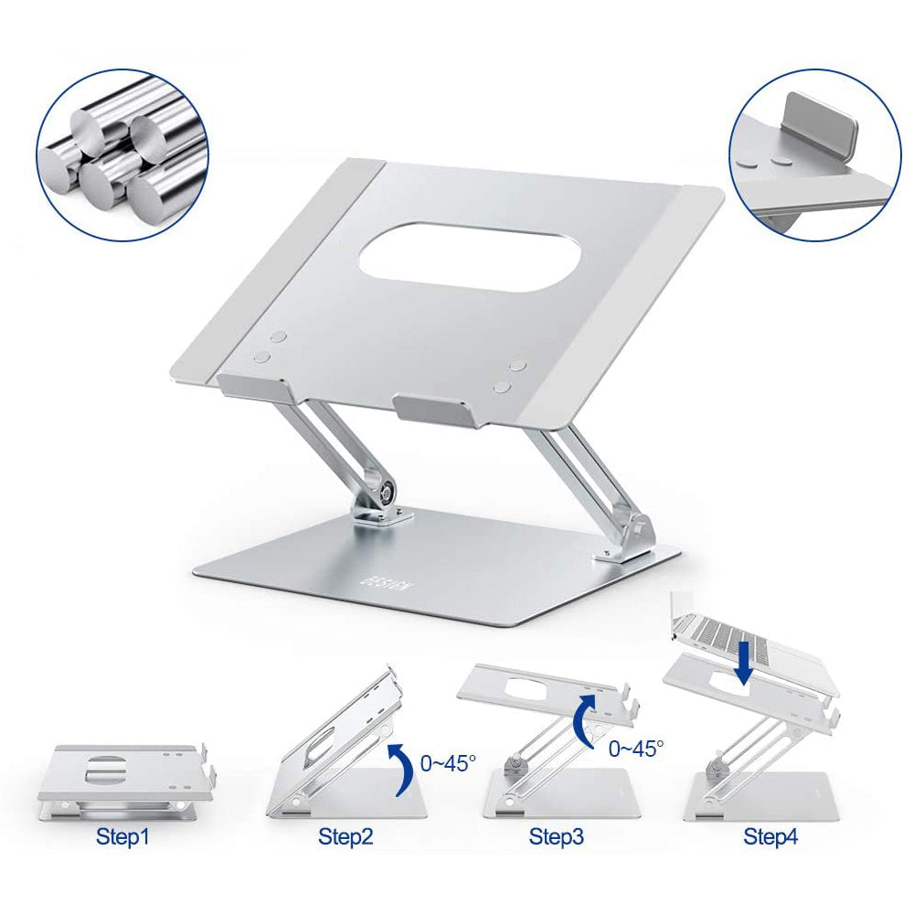 Laptop Notebook Tablet Holder Compatible with Most 10-15.6 inches Laptops