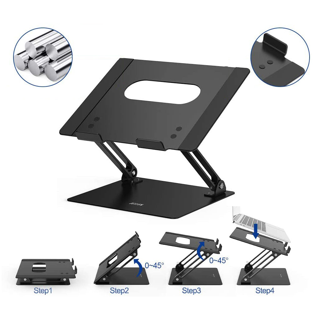Laptop Notebook Tablet Holder Compatible with Most 10-15.6 inches Laptops