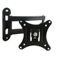 Full Motion 14-27 Inches TV Wall Mount Bracket Swivel Tilt