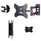 Full Motion 14-27 Inches TV Wall Mount Bracket Swivel Tilt