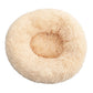 Plush Dog Cat Pet Calming Bed Zipper Cover