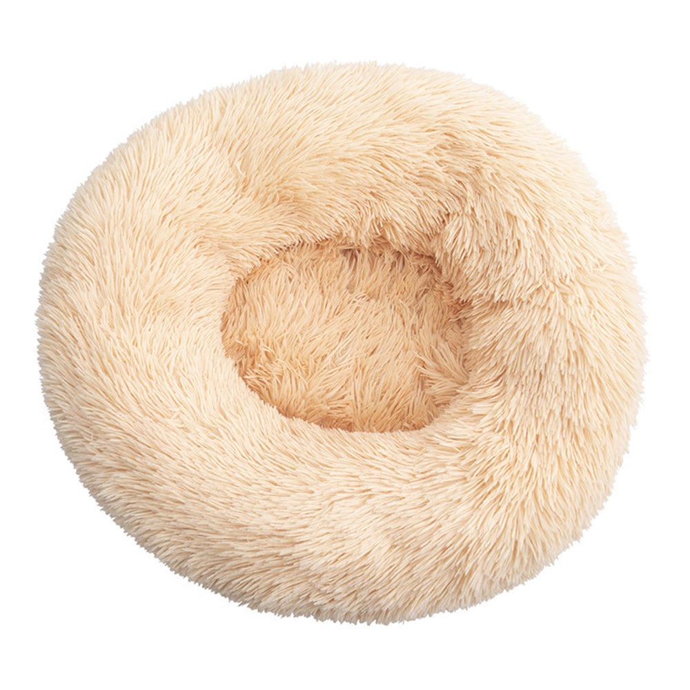 Plush Dog Cat Pet Calming Bed Zipper Cover