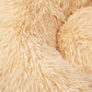 Plush Dog Cat Pet Calming Bed Zipper Cover