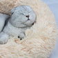 Plush Dog Cat Pet Calming Bed Zipper Cover