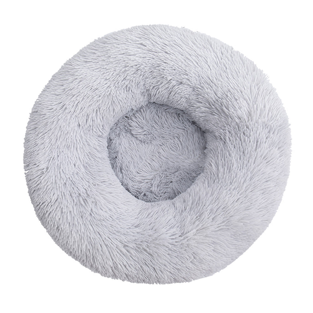 Plush Dog Cat Pet Calming Bed Zipper Cover