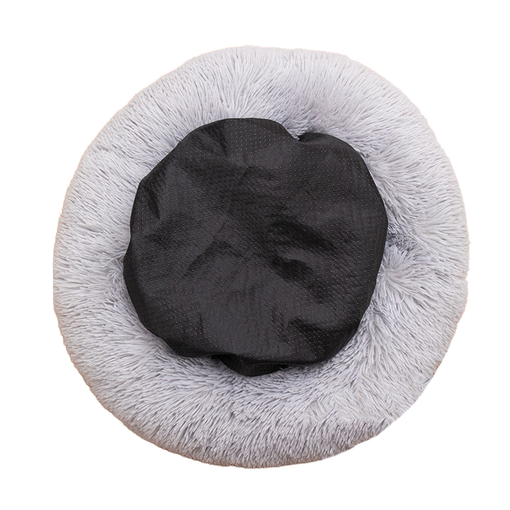 Plush Dog Cat Pet Calming Bed Zipper Cover