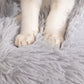 Plush Dog Cat Pet Calming Bed Zipper Cover