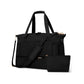 2Pcs Travel Duffel Bag and Toiletry Sports Gym Bag Set with Shoes Compartment