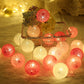 3M 20LED Cotton Ball LED String Light Fairy Light Party Christmas Decorative Lights