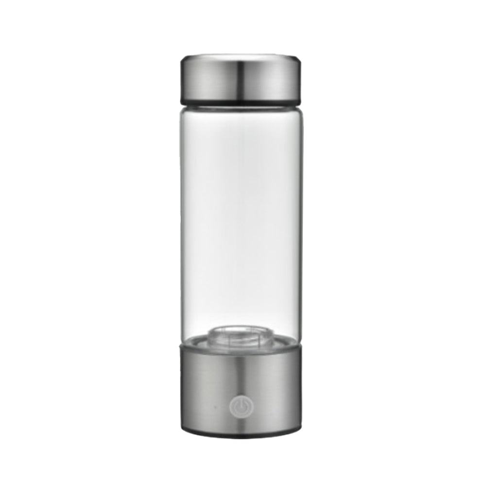 Electronic Water Bottle 2-in-1 450ml USB Rechargeable Hydrogen-rich