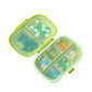 2Pcs Travel Pill Box Medicine Dispenser Box