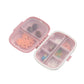 2Pcs Travel Pill Box Medicine Dispenser Box