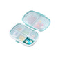 2Pcs Travel Pill Box Medicine Dispenser Box
