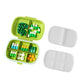 2Pcs Travel Pill Box Medicine Dispenser Box