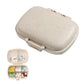 2Pcs Travel Pill Box Medicine Dispenser Box
