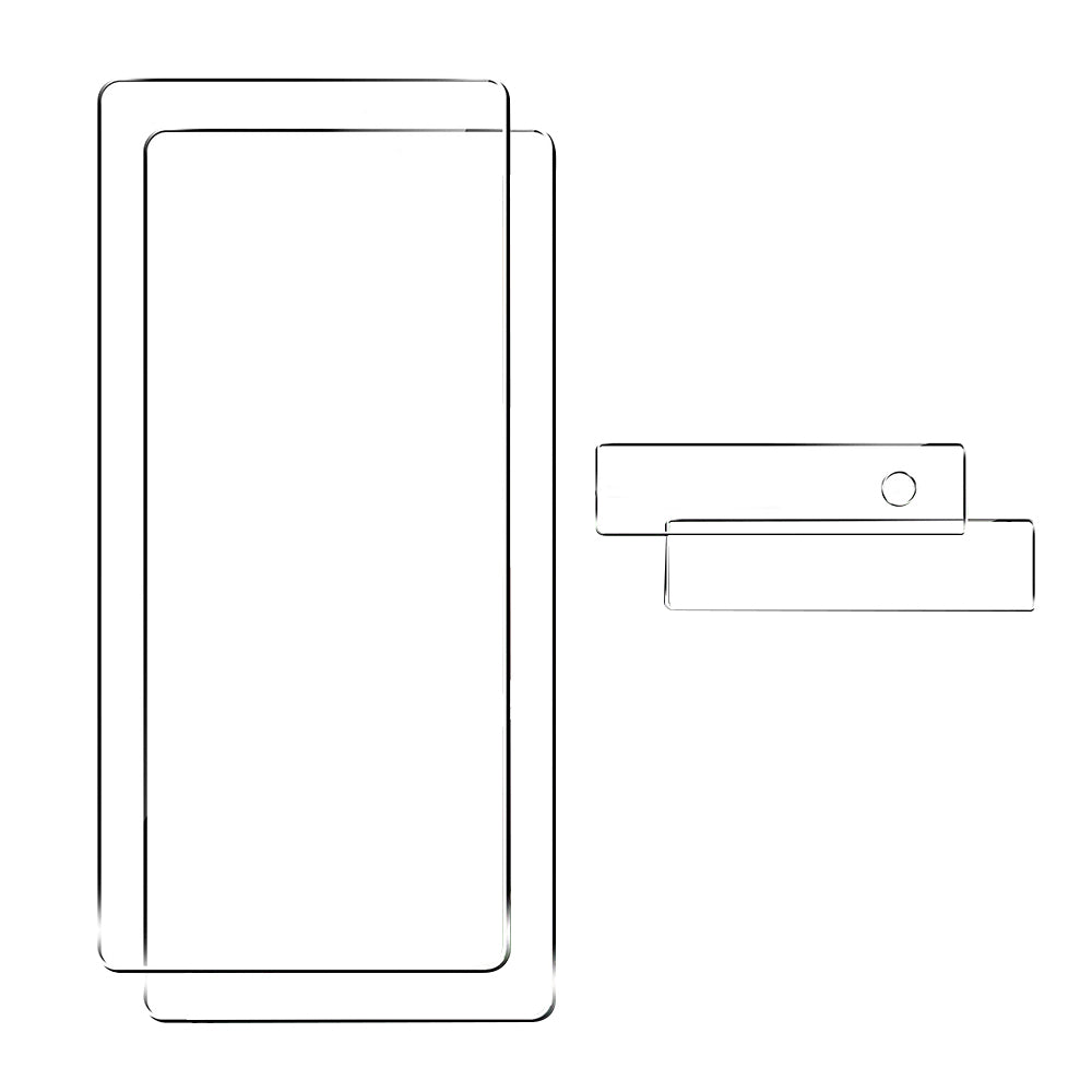 4Pcs Set Tempered Glass Screen Protectors and Camera Lens Protectors Compatible with Google Pixel 6A