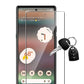 4Pcs Set Tempered Glass Screen Protectors and Camera Lens Protectors Compatible with Google Pixel 6 Pro