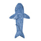 Flannel Cartoon Shark Wearable Hoodie Sleeping Blanket
