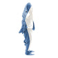 Flannel Cartoon Shark Wearable Hoodie Sleeping Blanket