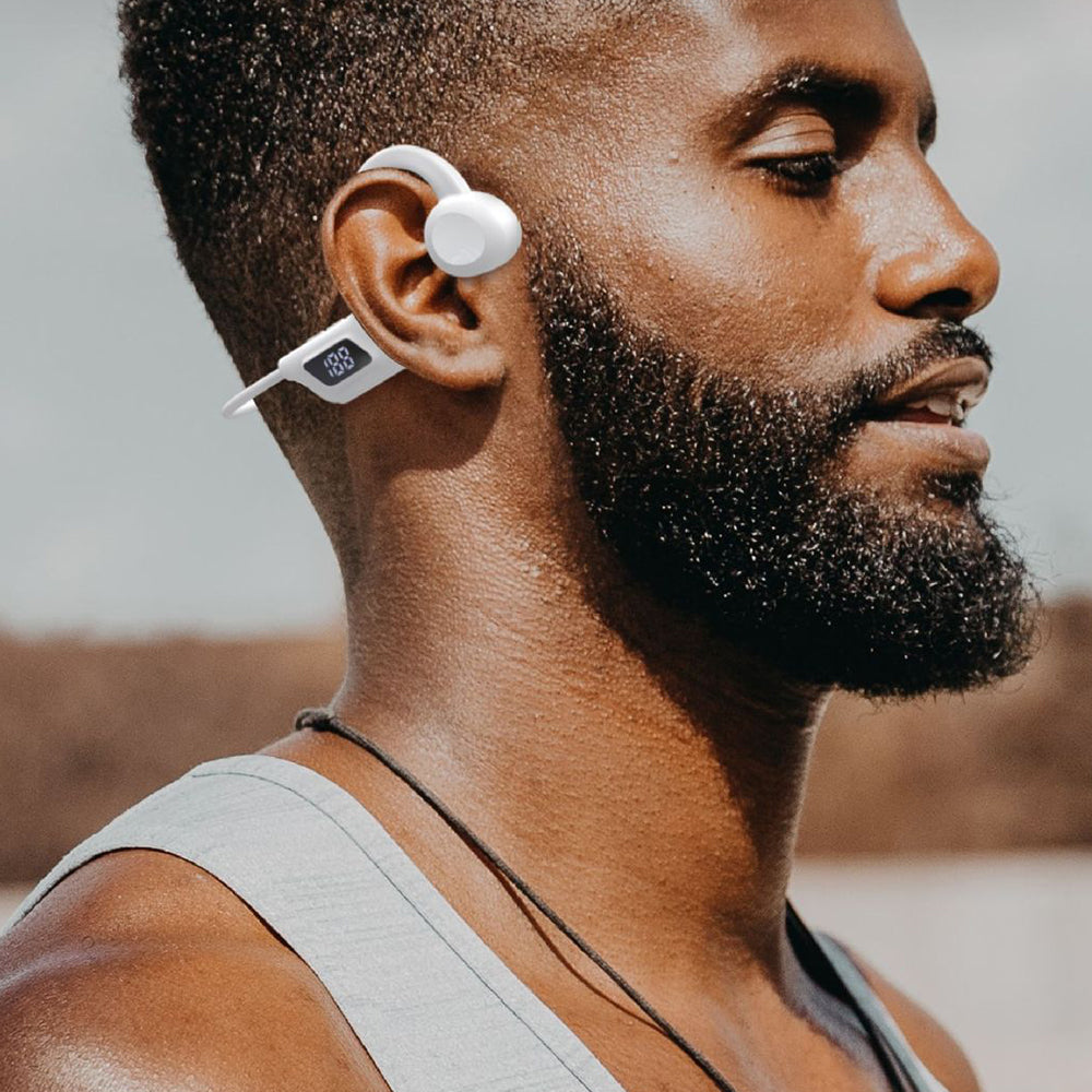 Air Conduction Headphones Wireless Bluetooth 5.2 Sweatproof Sport Earphone