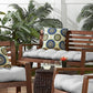 Outdoor Bench Cushion Long Seat Pad with Ties for Indoor Outdoor Furniture