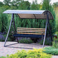 Outdoor Bench Cushion Long Seat Pad with Ties for Indoor Outdoor Furniture