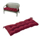 Outdoor Bench Cushion Long Seat Pad with Ties for Indoor Outdoor Furniture
