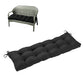 Outdoor Bench Cushion Long Seat Pad with Ties for Indoor Outdoor Furniture